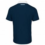 Head Slice Polo Dark Blue / White